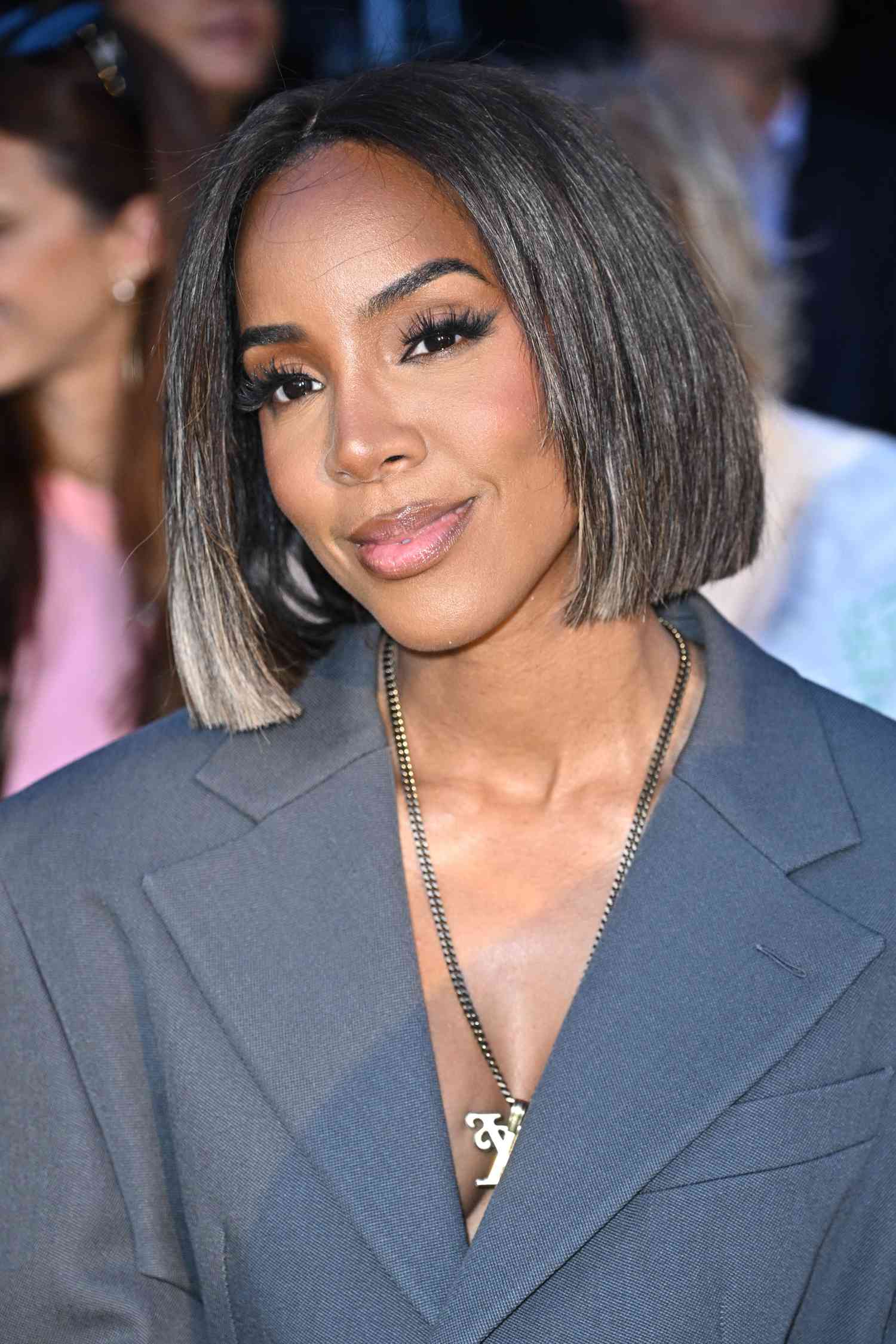 Kelly Rowland attends the Louis Vuitton Menswear Spring/Summer 2024 show