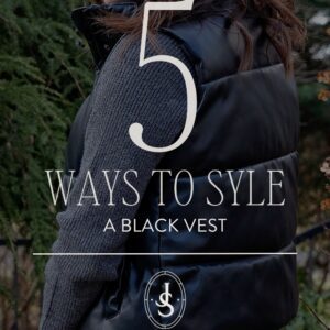 5 Ways to Style a Vest This Winter