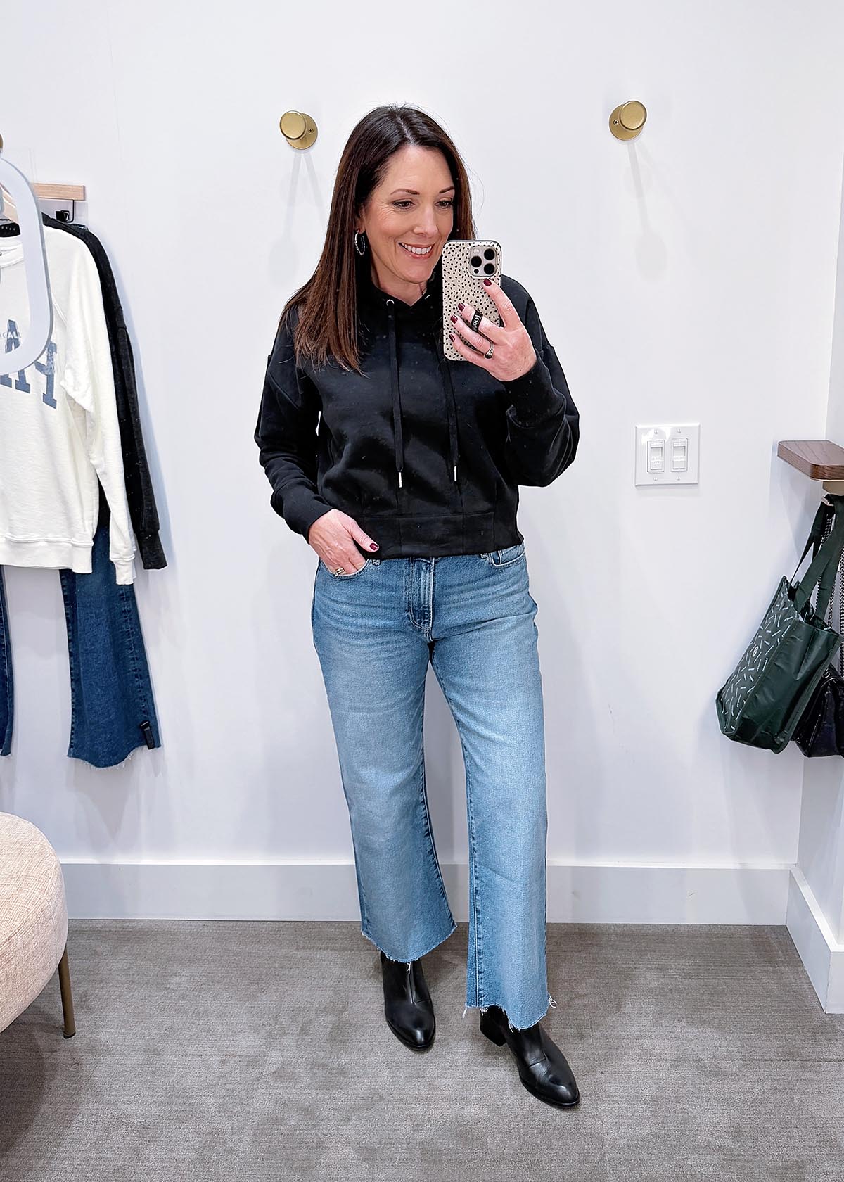 Winter Wardrobe Refresh: Evereve Try-Ons & New Denim Finds