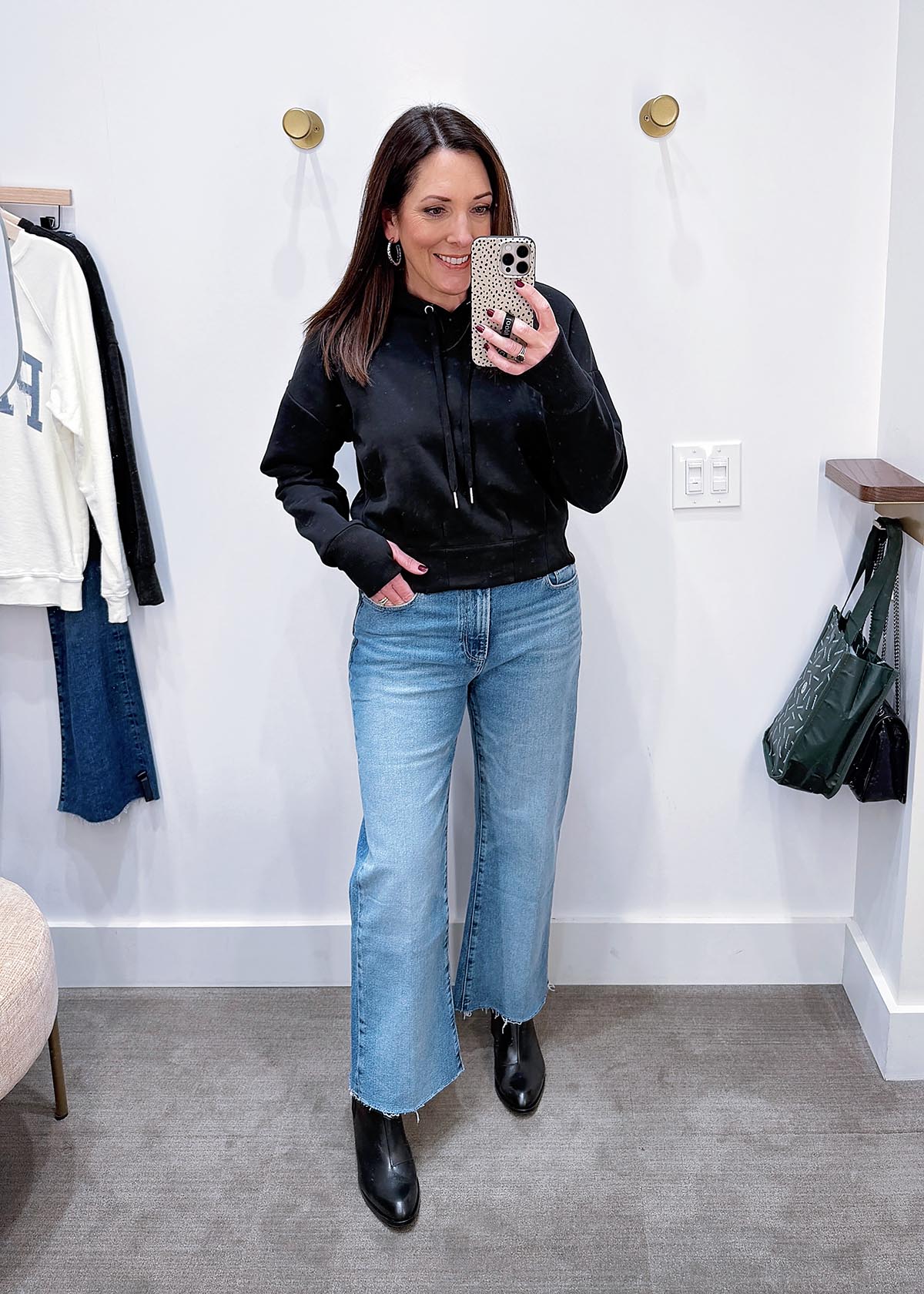 Winter Wardrobe Refresh: Evereve Try-Ons & New Denim Finds