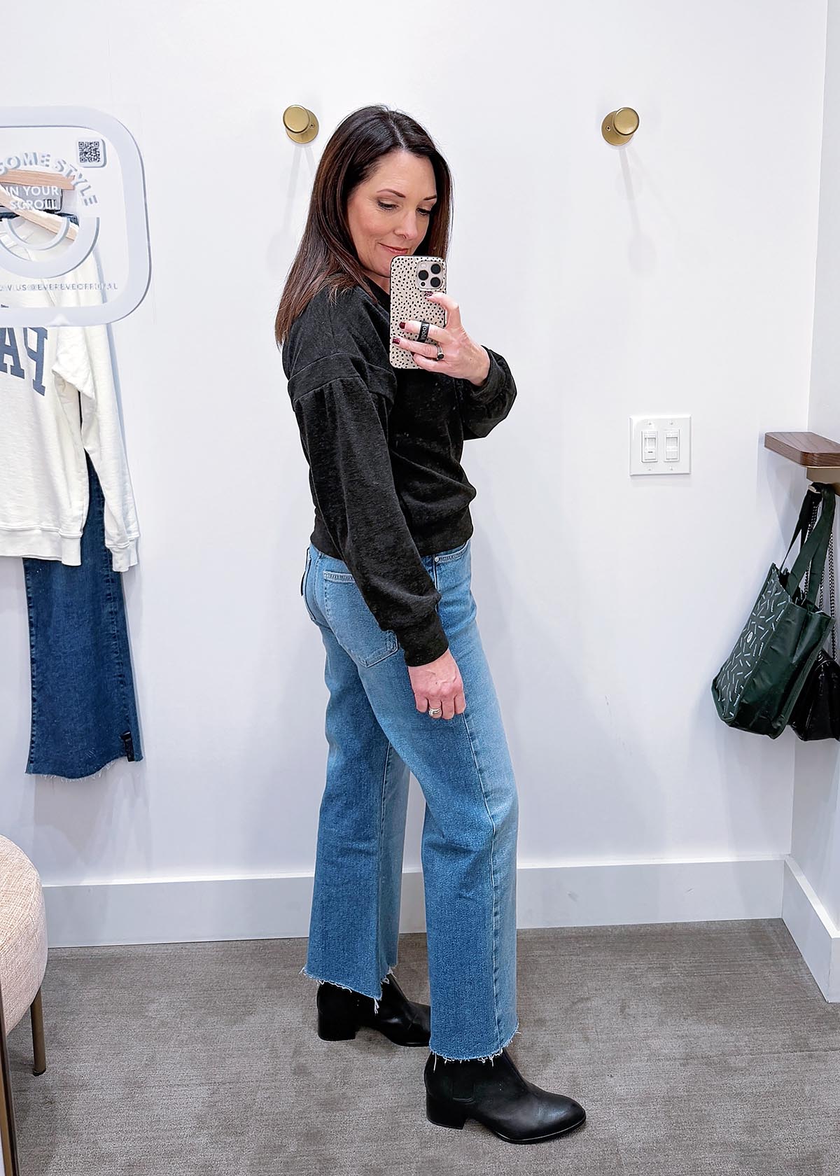 Winter Wardrobe Refresh: Evereve Try-Ons & New Denim Finds