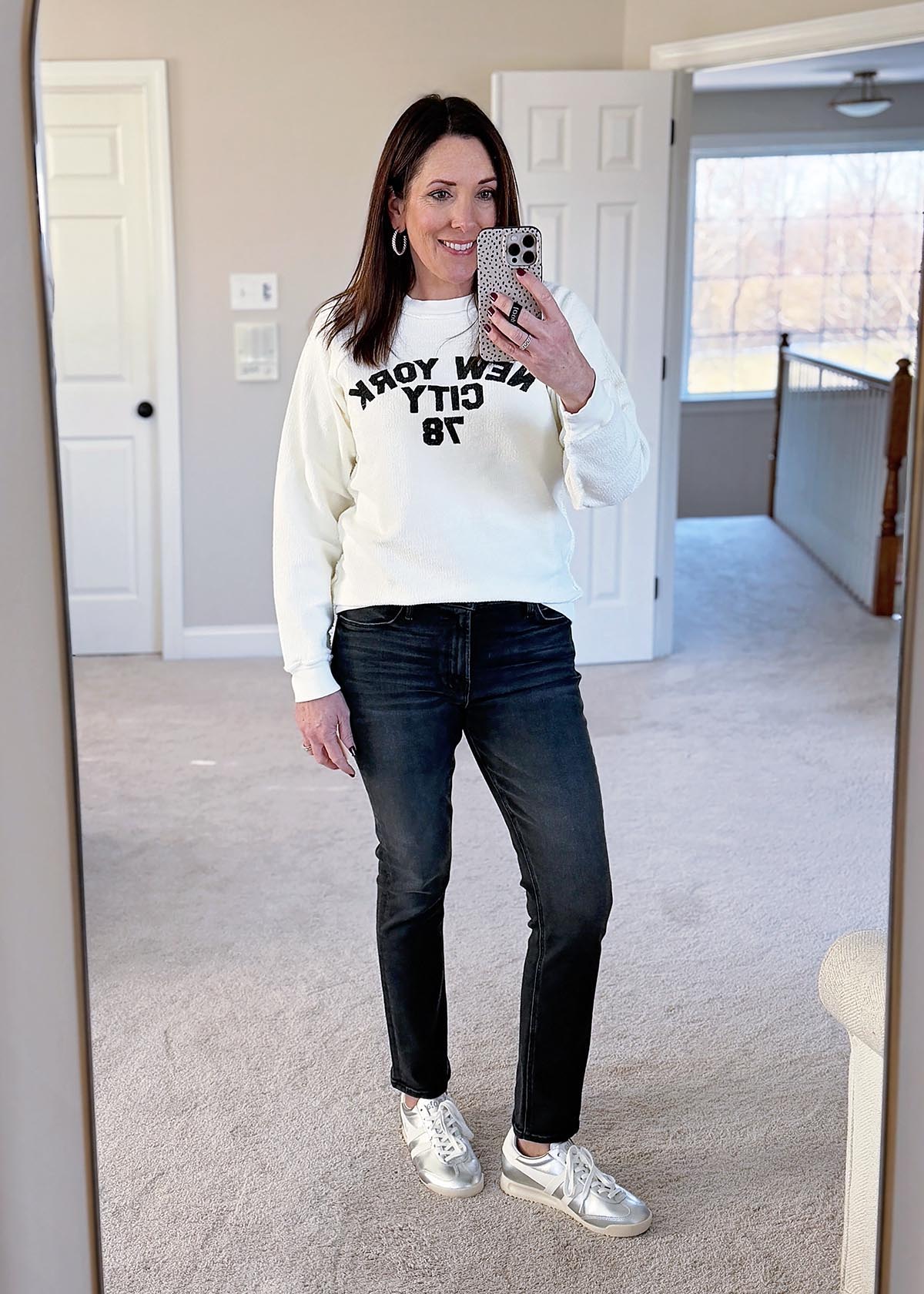 Winter Wardrobe Refresh: Evereve Try-Ons & New Denim Finds